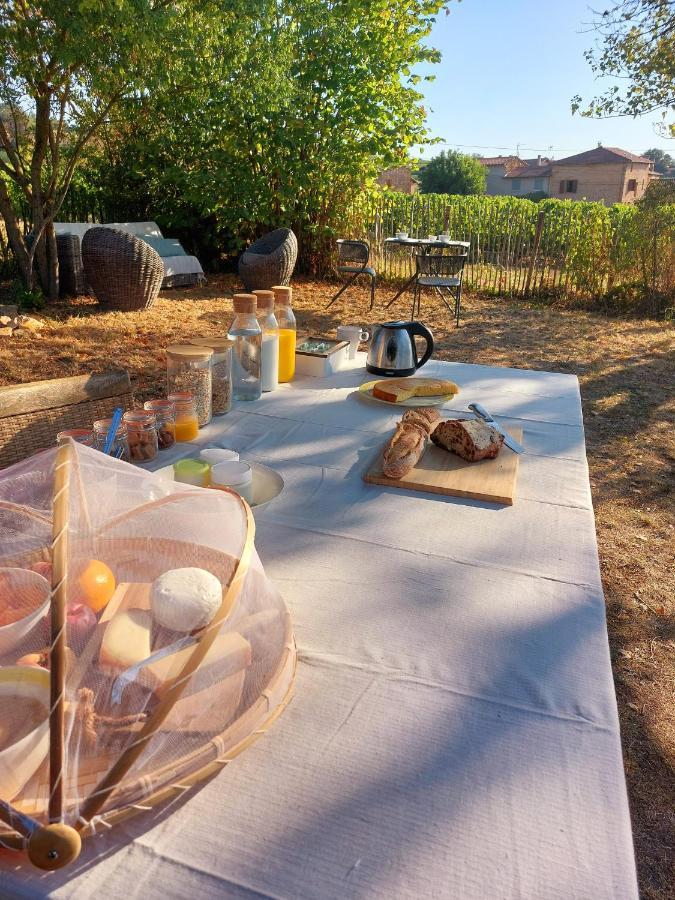 Bed and Breakfast Songes De Vigne Bagnols  Esterno foto